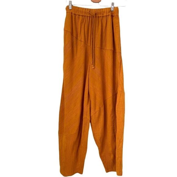 NWT Free People Pants with Pockets in Color Bronze Size Small - Picture 1 of 9